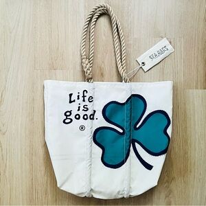 NWOT Sea Bags + Life is Good - Lucky Tote